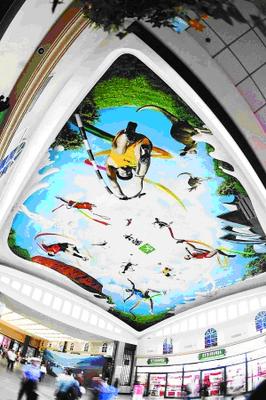 北京站藝術穹頂榮獲第38屆莫比廣告獎戶外媒體金獎，中天盈信咨詢服務成就文化藝術新標桿